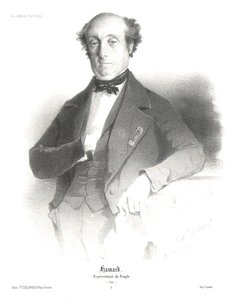 Portret van Pascal HAMARD door A. Lemaire Berthet